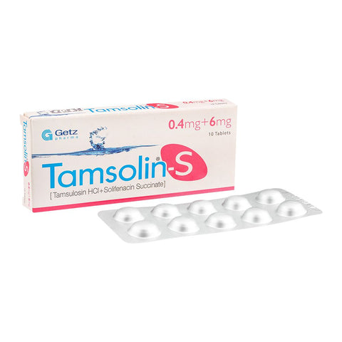 Getz Pharma Tamsolin-S Tablet, 0.4mg + 6mg, 10-Pack product image 2 - Bolanclinic