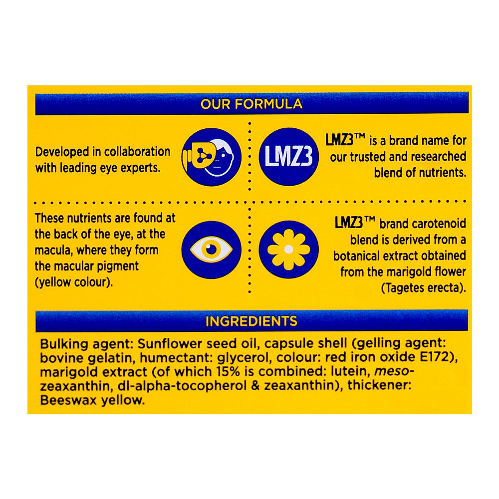 AGP Pharma MacuShield Capsule, 15-Pack product image 5 - Bolanclinic