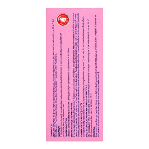 GSK Children's Panadol Infant Drops Sugar-Free, 30ml product image 4 - Bolanclinic