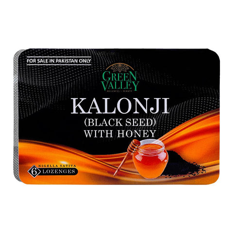 Green Valley Black Seed With Honey Lozenges, 6-Pack product image - Bolanclinic