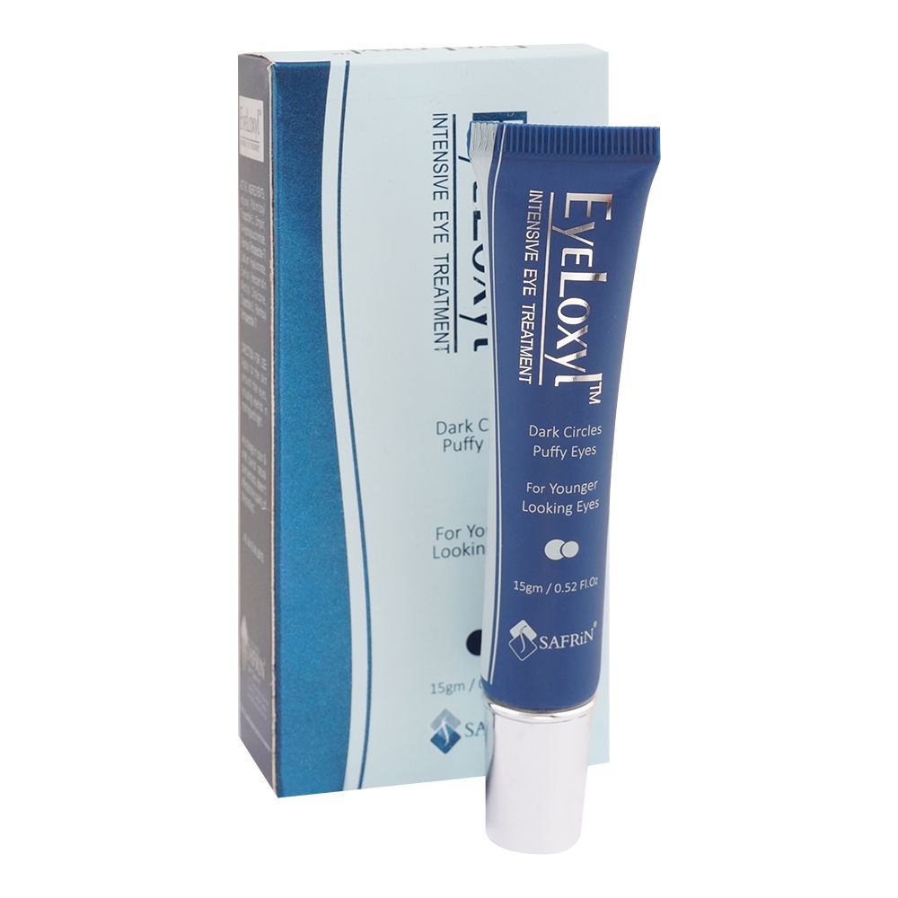 Safrin Skin Care Eyeloxyl Intensive Eye Treatment, For Younger Looking Eyes, 15g product image - Bolanclinic