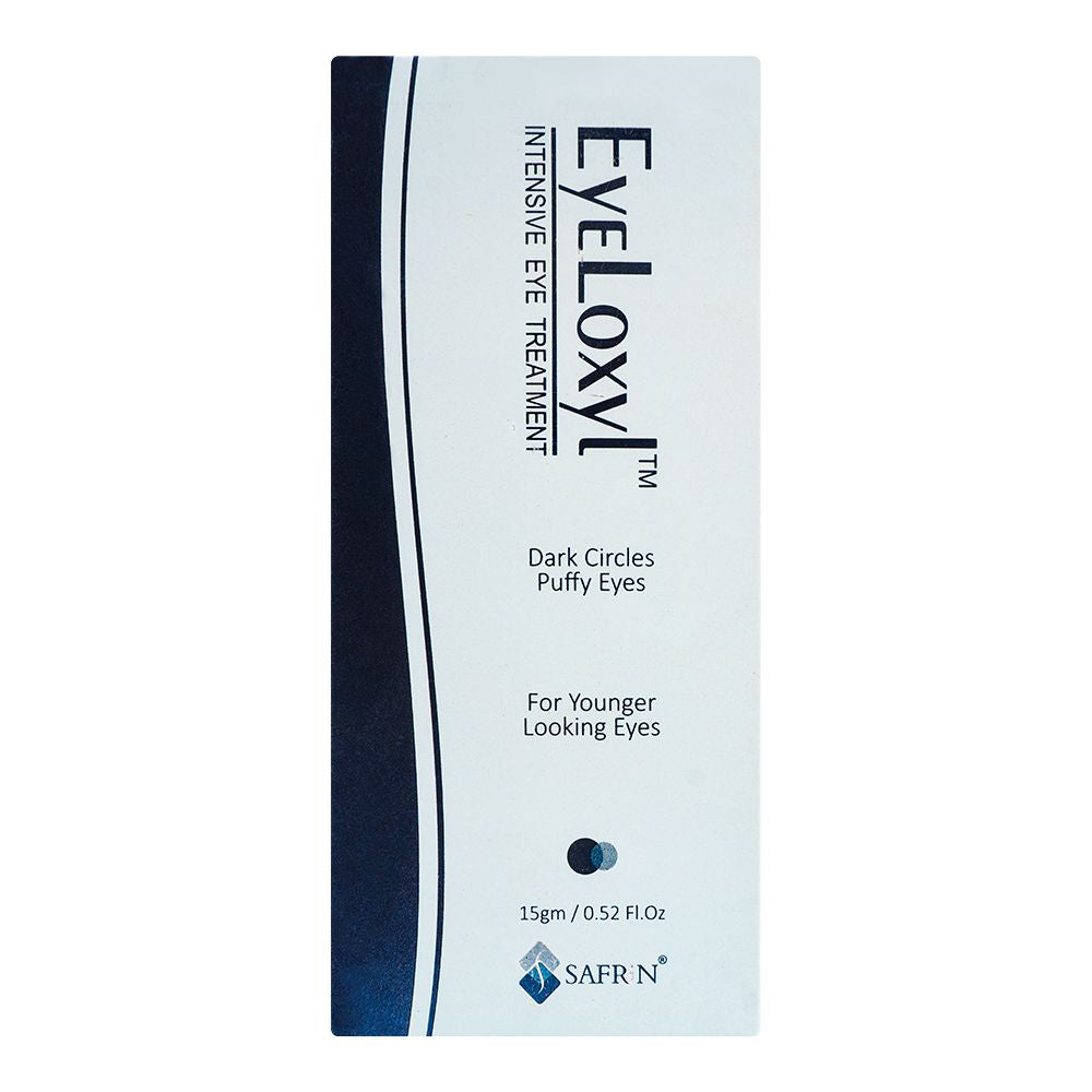 Safrin Skin Care Eyeloxyl Intensive Eye Treatment, For Younger Looking Eyes, 15g product image 2 - Bolanclinic