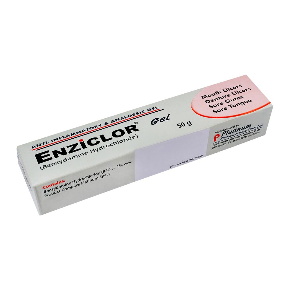 Enziclore Anti-Inflammatory & Analgesic Gel, 50gm product image - Bolanclinic