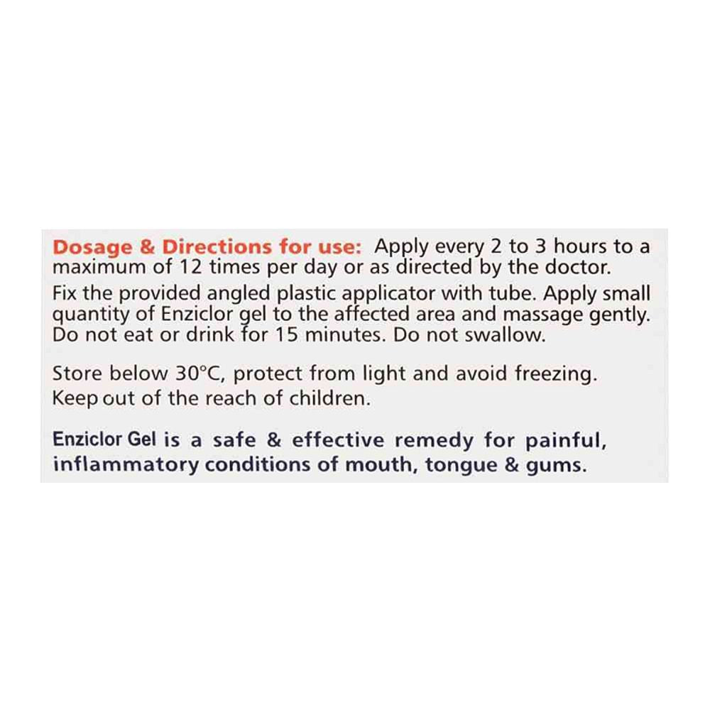 Enziclore Anti-Inflammatory & Analgesic Gel, 50gm product image 4 - Bolanclinic
