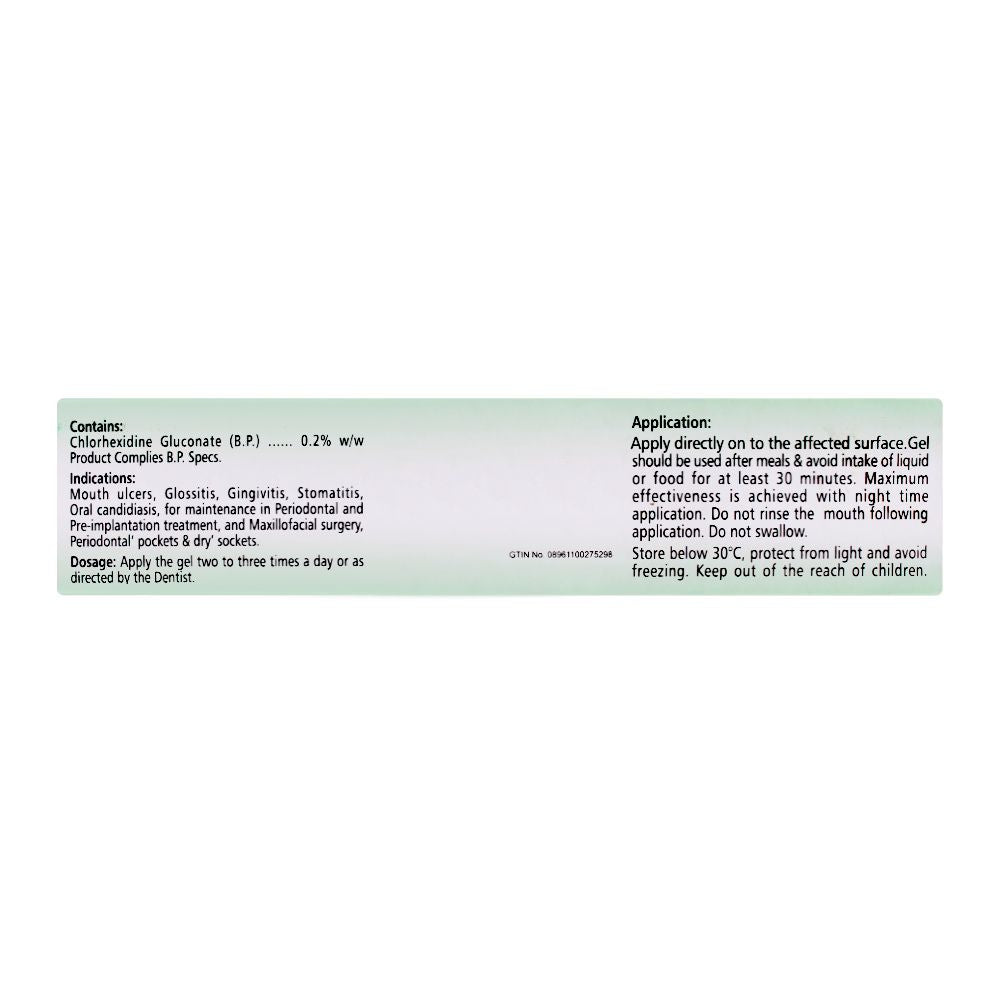 Clinica Antiseptic Dental Gel, 70g product image 3 - Bolanclinic