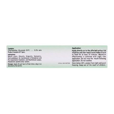 Clinica Antiseptic Dental Gel, 70g product image 3 - Bolanclinic