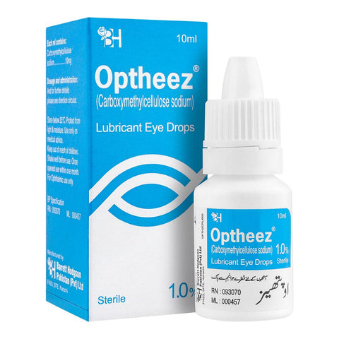 Barrett Hodgson Optheez Lubricant Eye Drops, 10ml product image - Bolanclinic