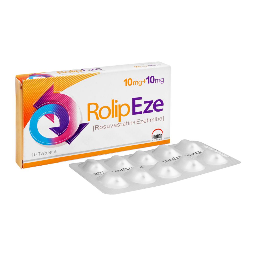 Hilton Pharma Rolip Eze Tablet, 10mg+10mg, 10-Pack product image - Bolanclinic
