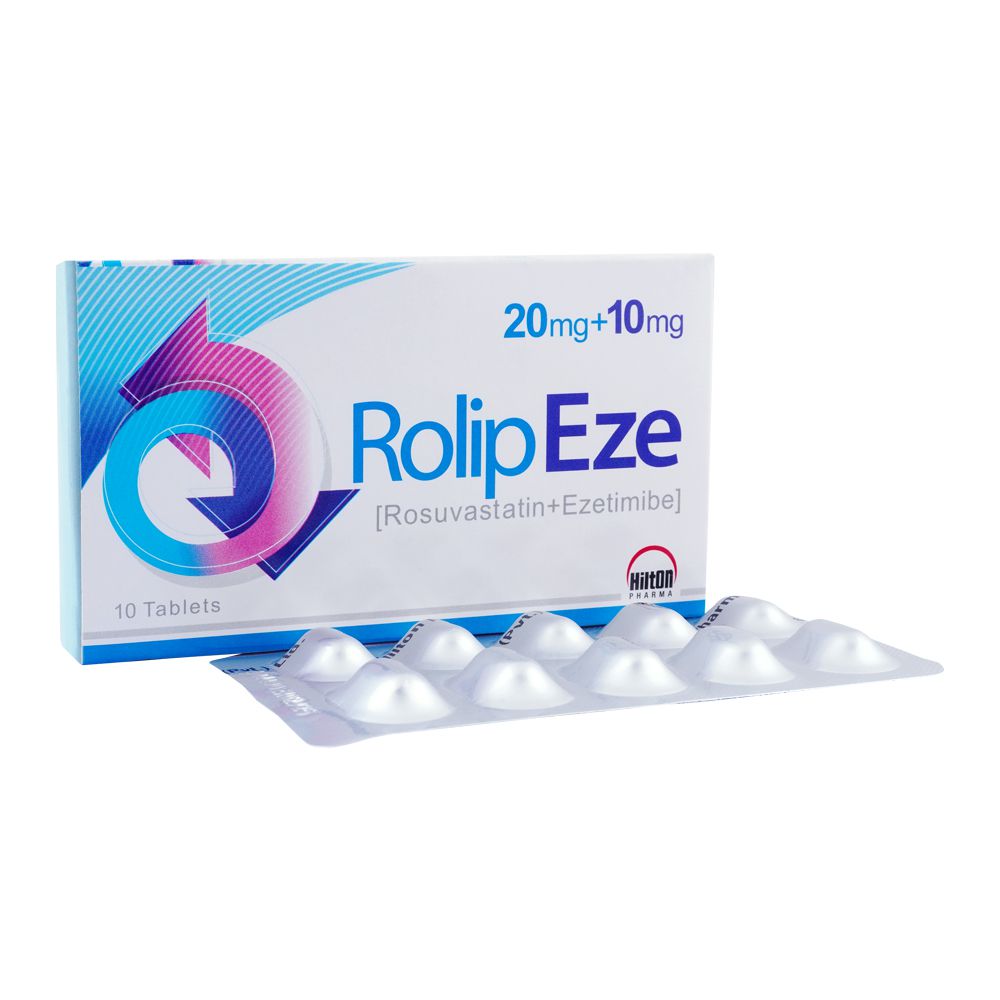 Hilton Pharma Rolip Eze Tablet, 20mg + 10mg, 10-Pack product image - Bolanclinic