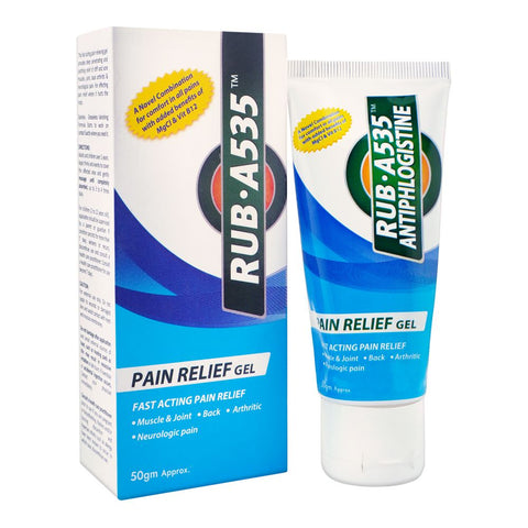 Gennec Health Sciences Rub.A535 Pain Relief Gel, 50g product image - Bolanclinic
