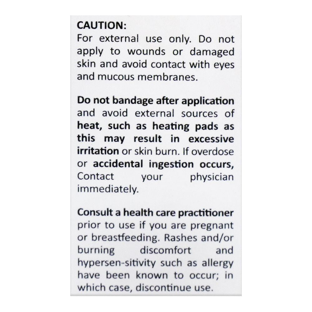 Gennec Health Sciences Rub.A535 Pain Relief Gel, 50g product image 5 - Bolanclinic