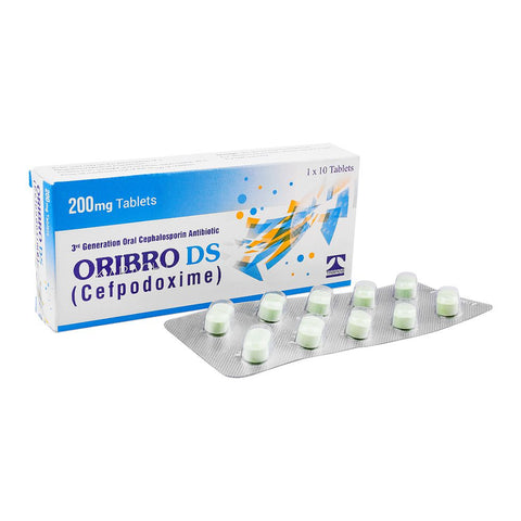 Tabros Pharma Oribro DS Tablet, 200mg, 10-Pack product image - Bolanclinic