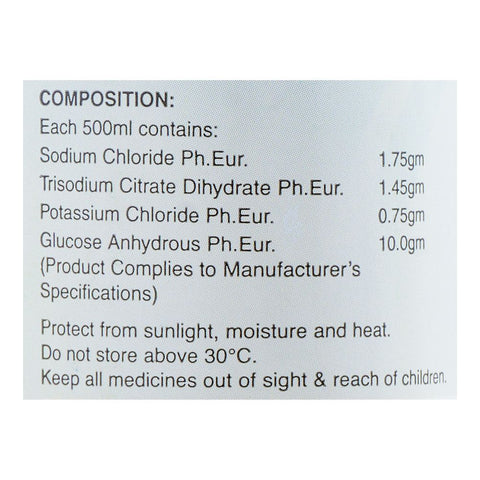 Searle Peditral Liquid Regular Oral Rehydration Solution, 500ml product image 4 - Bolanclinic