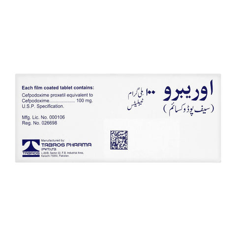 Tabros Pharma Oribro Tablet, 100mg, 10-Pack product image 2 - Bolanclinic