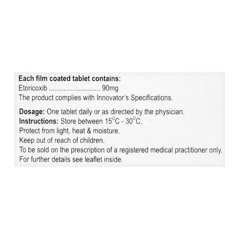 S. J. & G. Berica Tablet, 90mg, 10-Pack product image 3 - Bolanclinic