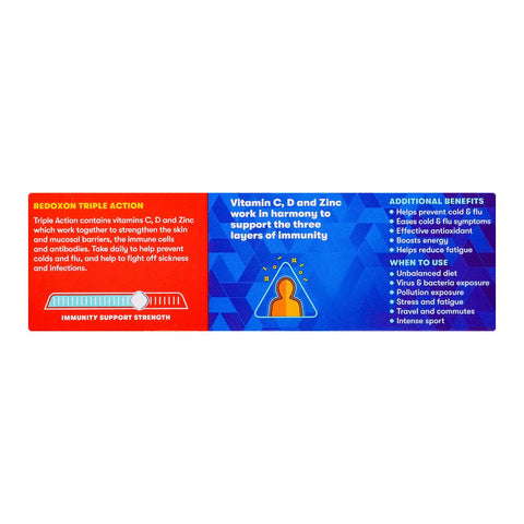 Bayer Pharmaceuticals Redoxon Triple Action Orange Flavour Tablets, 15-Pack product image 3 - Bolanclinic