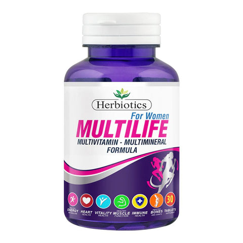 Herbiotics Multilife For Women, Dietary Supplement, 30-Pack product image - Bolanclinic
