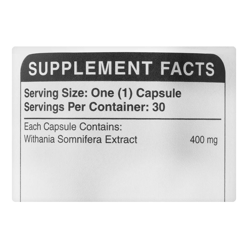 Herbiotics Somnirol Ashwagandha, Supports Male Health, 400mg Dietary Supplement, 30-Pack product image 3 - Bolanclinic