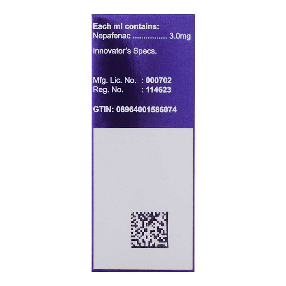 Sante Pharma Nepac Forte Ophthalmic Suspension, 3ml product image 3 - Bolanclinic