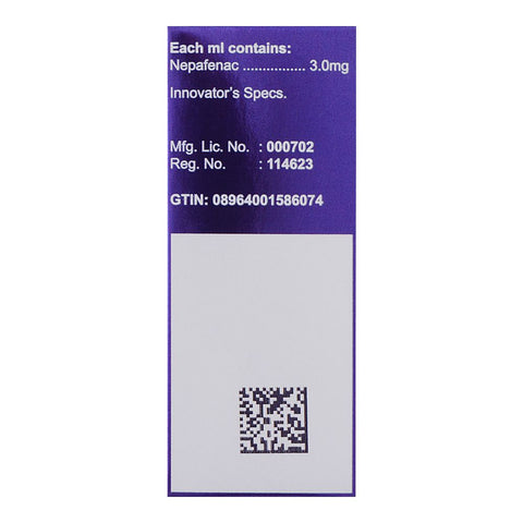 Sante Pharma Nepac Forte Ophthalmic Suspension, 3ml product image 3 - Bolanclinic
