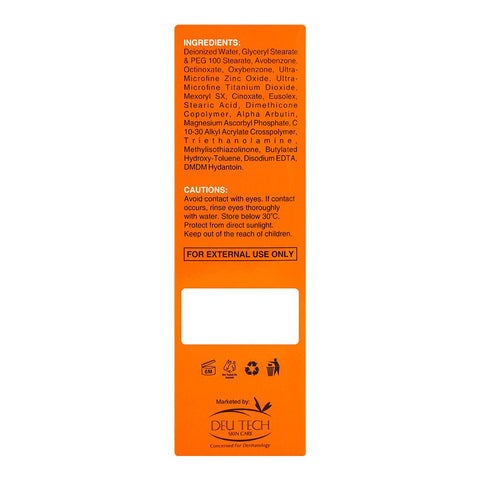 Deu Tech Solotan Sun Block Cream SPF-100, For All Skin Types, 50g product image 4 - Bolanclinic