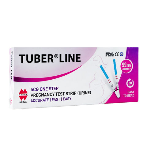 Tuber Line One Step Pregnancy Test Strip Kit, 1-Pack product image - Bolanclinic
