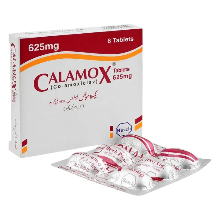 CALAMOX TAB 625MG (6S) - Bolan Clinic Pharmacy