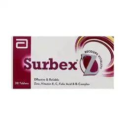 SURBEX Z TAB (30S) - Bolan Clinic Pharmacy