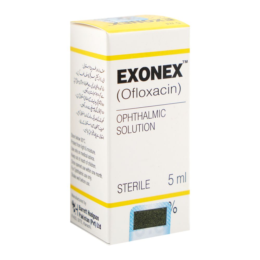 Barrett Hodgson Exocin Ophthalmic Solution, 5ml product image - Bolanclinic
