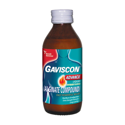 Reckitt Gaviscon Advance Liquid, 120ml product image - Bolanclinic