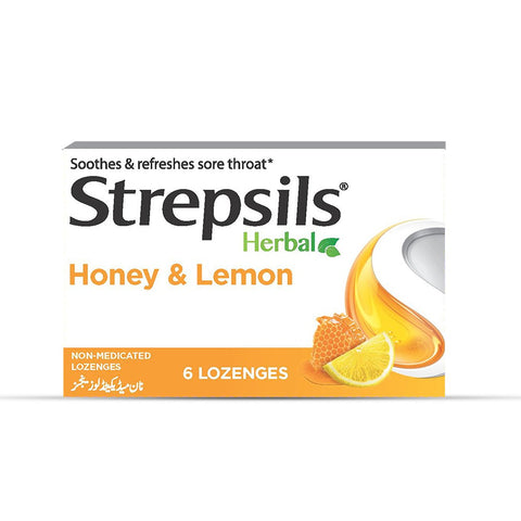 Reckitt Strepsils Comfort Honey & Lemon, 6-Pack product image - Bolanclinic