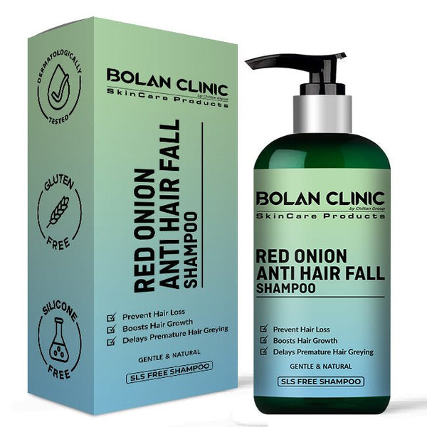 Bolan Red Onion Shampoo – Natural Solution For Regrow Hair & Prevent Hair Loss