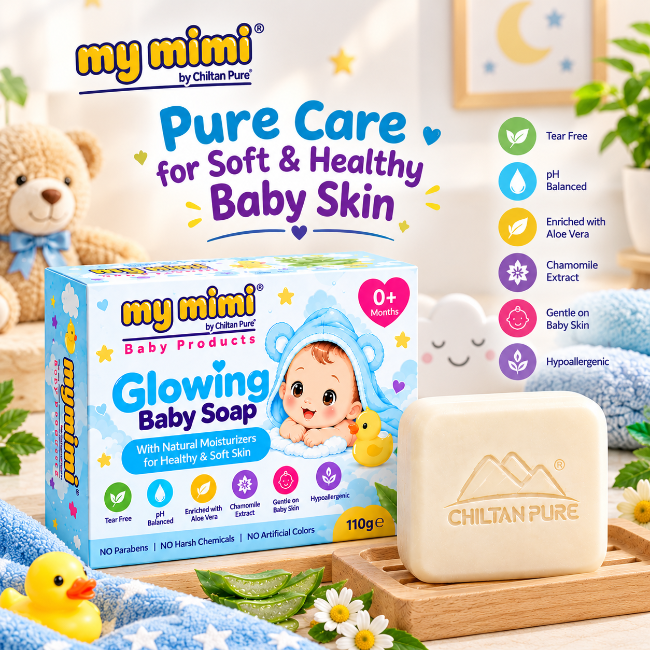 Glowing Baby Soap 110g – Gentle Cleansing in Pakistan - Bolan Clinic