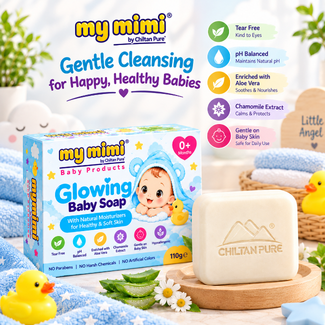 Glowing Baby Soap 110g – Gentle Cleansing in Pakistan - Bolan Clinic