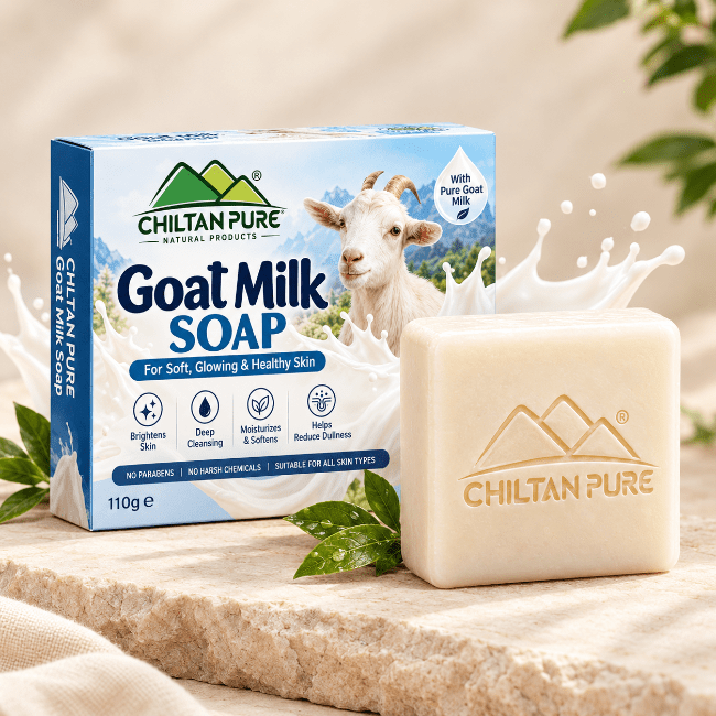 Goat Milk Soap Bar 110g for Soft, Smooth and Glowing Skin - Bolan Clinic