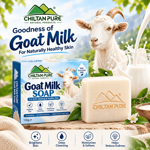 Goat Milk Soap Bar 110g for Soft, Smooth and Glowing Skin - Bolan Clinic