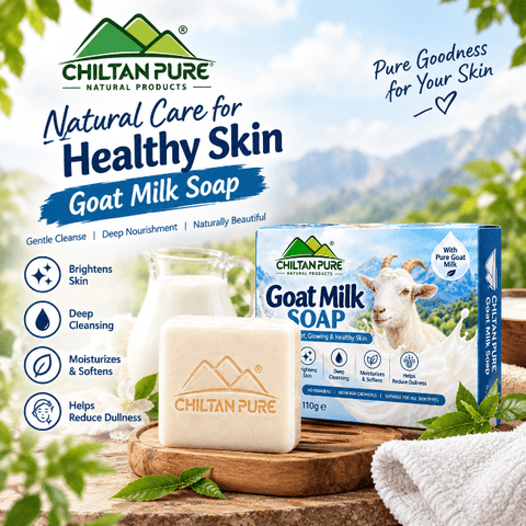 Goat Milk Soap Bar 110g for Soft, Smooth and Glowing Skin - Bolan Clinic