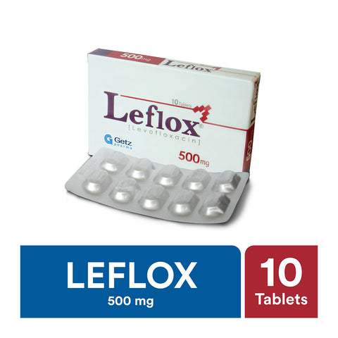 Getz Pharma Leflox Tablet, 500mg, 10-Pack product image - Bolanclinic