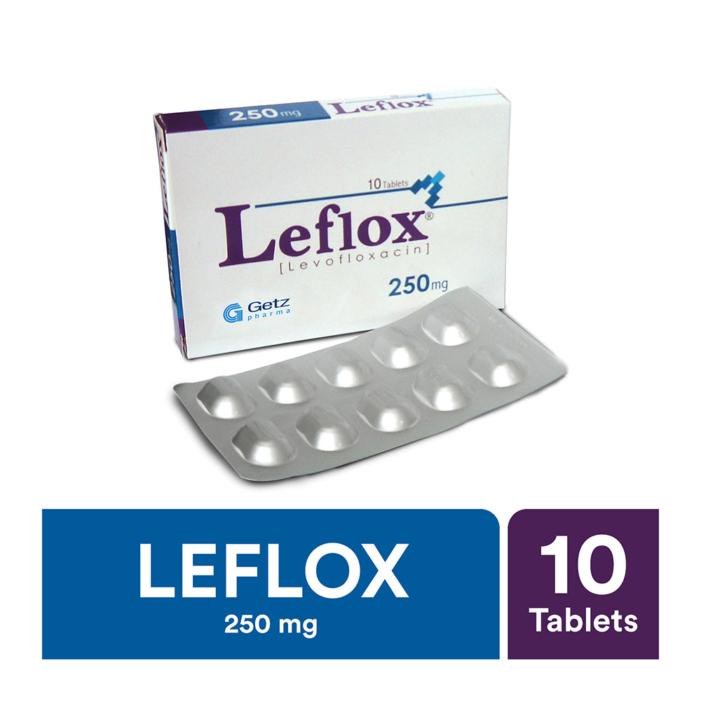 Getz Pharma Leflox Tablet, 250mg, 10-Pack product image - Bolanclinic