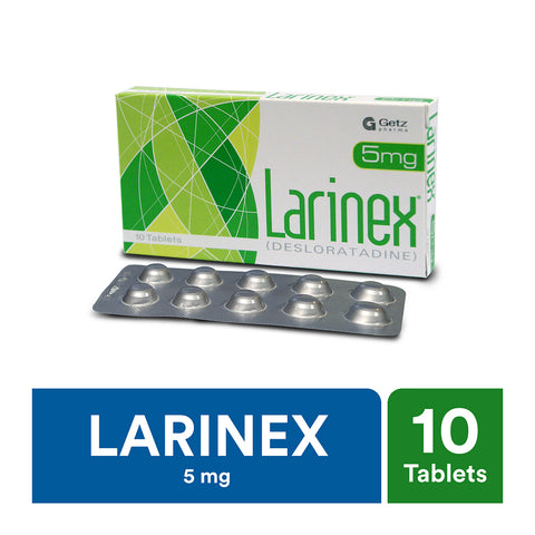 Getz Pharma Larinex Tablet, 5mg, 10-Pack product image - Bolanclinic
