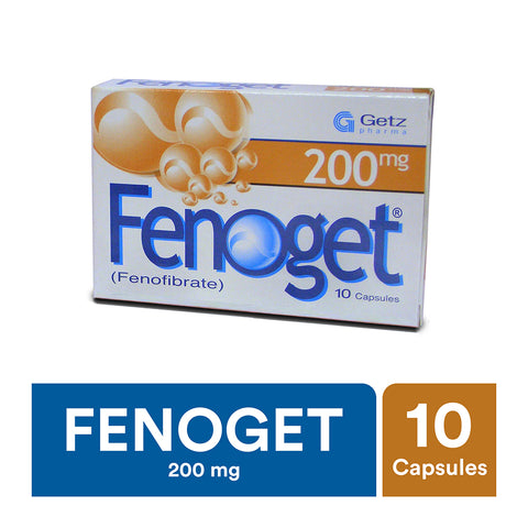 Getz Pharma Fenoget Capsule, 200mg, 10-Pack product image - Bolanclinic