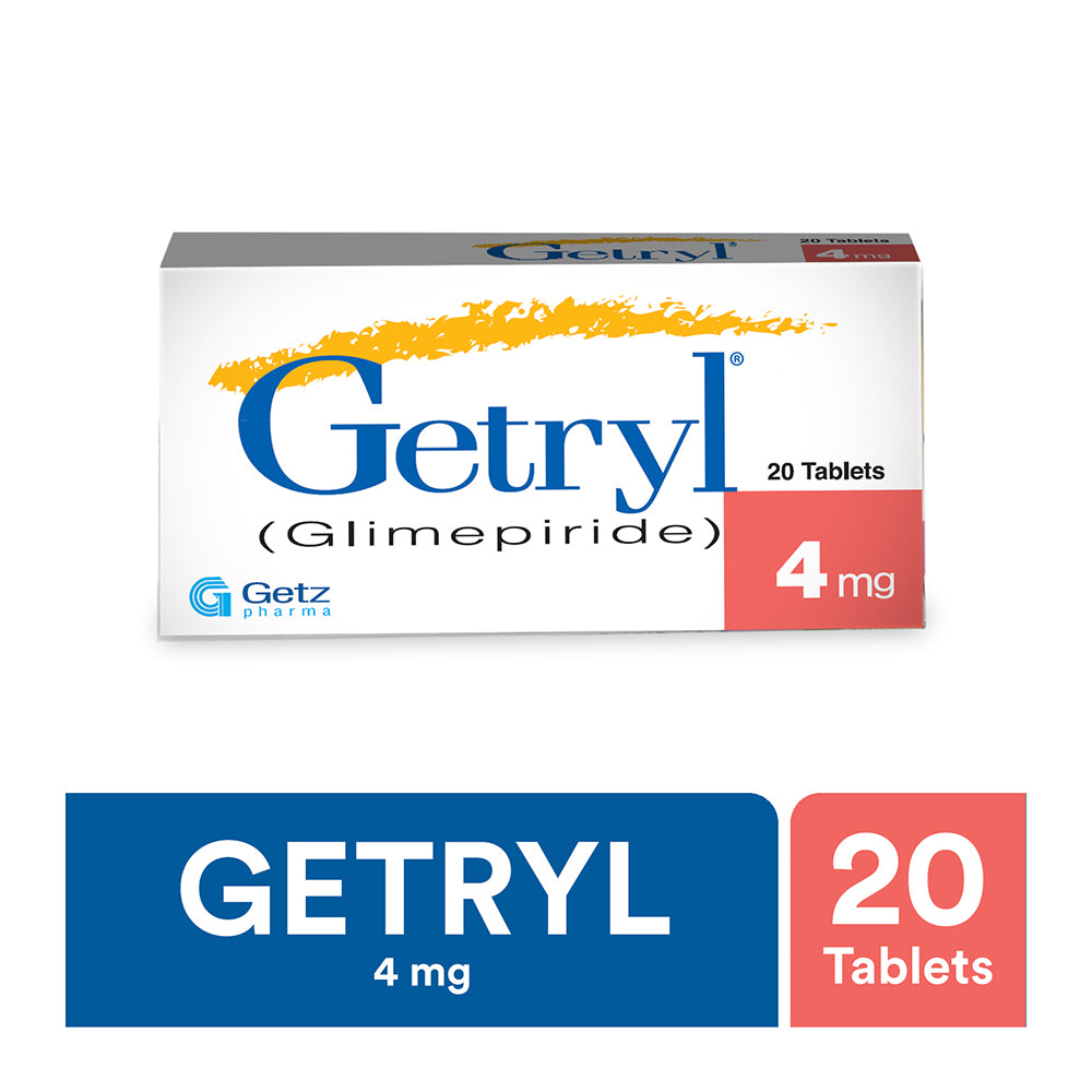 Getz Pharma Getryl Tablet, 4mg, 20-Pack product image - Bolanclinic