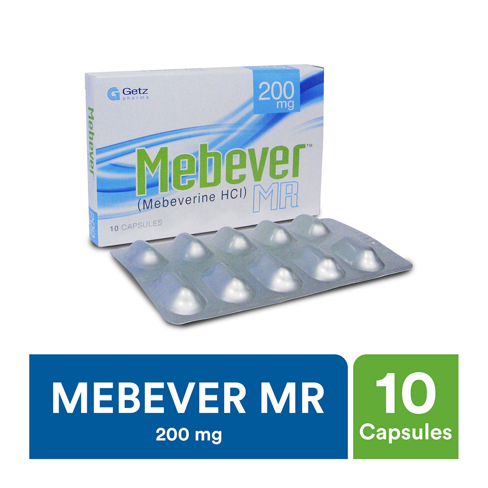 Getz Pharma Mebever MR Capsule, 200mg, 10-Pack product image - Bolanclinic