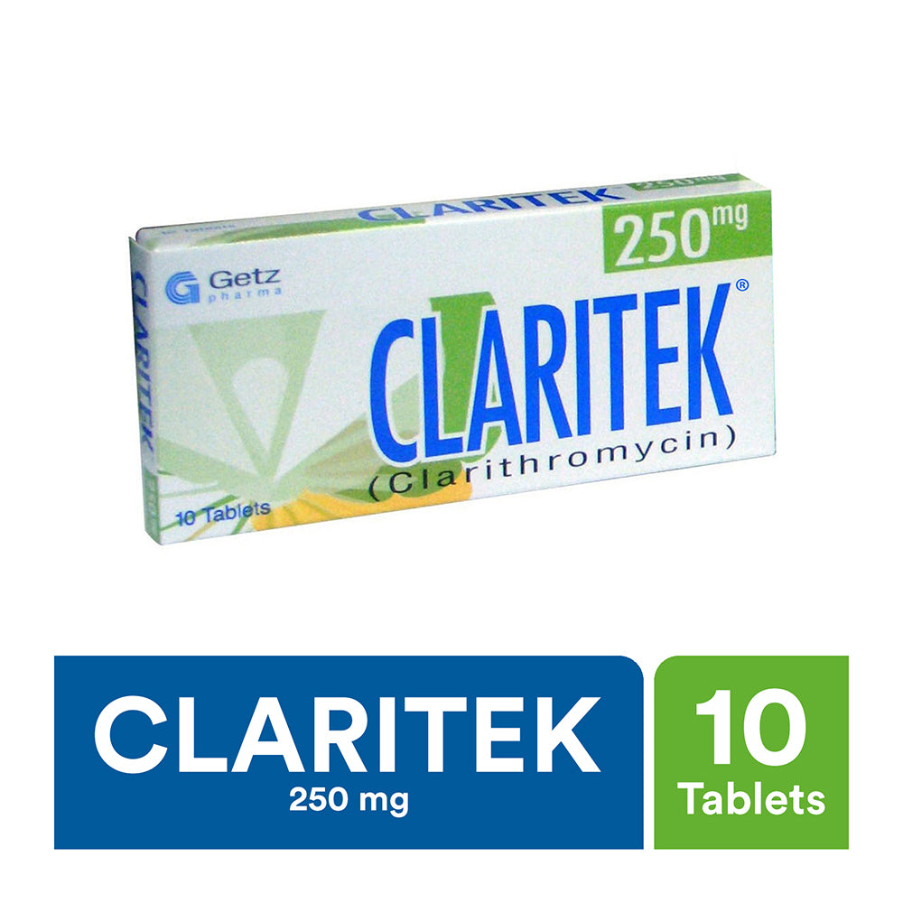 Getz Pharma Claritek Tablet, 250mg, 10-Pack product image - Bolanclinic