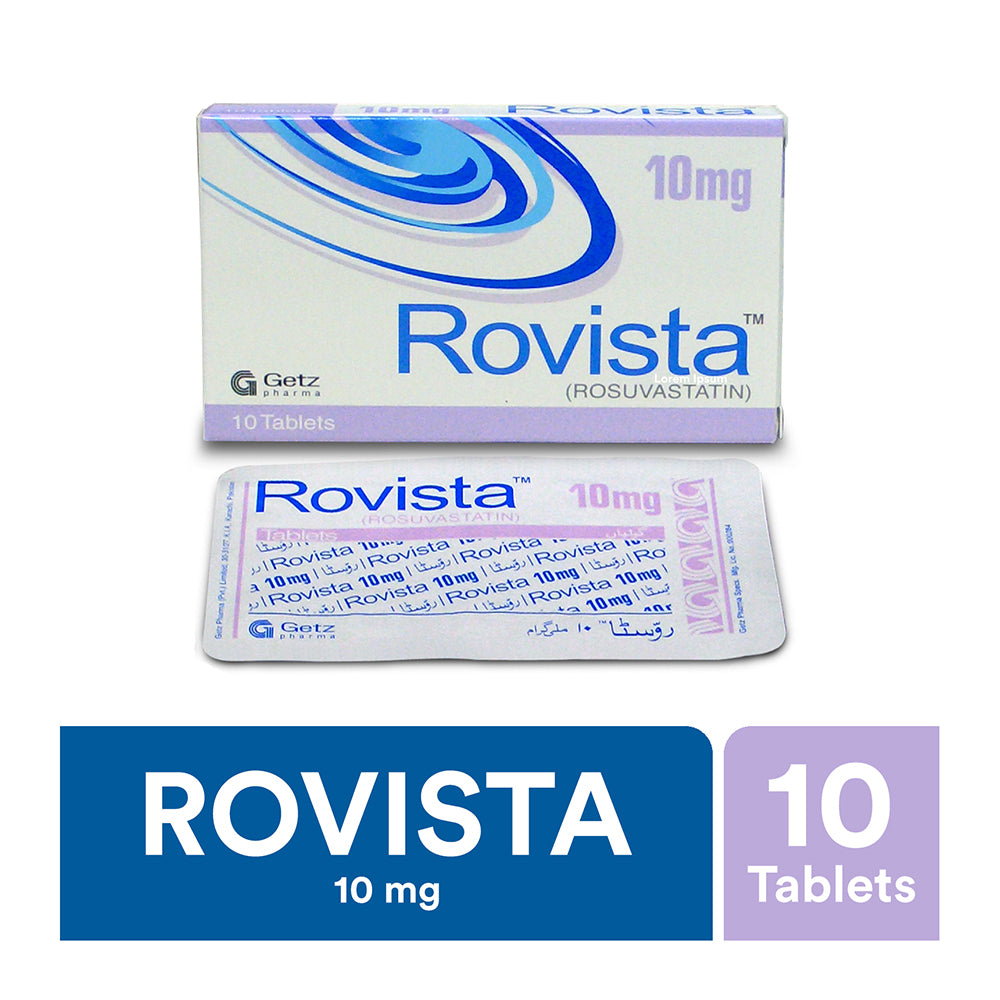 Getz Pharma Rovista Tablet, 10mg, 10-Pack product image - Bolanclinic