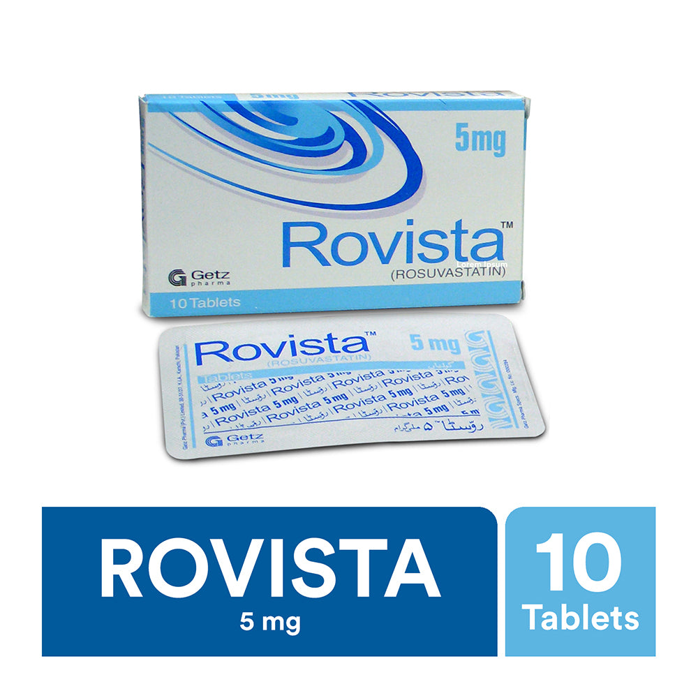 Getz Pharma Rovista Tablet, 5mg, 10-Pack product image - Bolanclinic