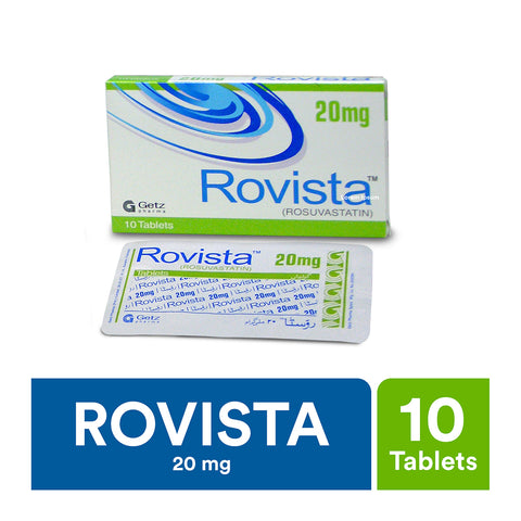 Getz Pharma Rovista Tablet, 20mg, 10-Pack product image - Bolanclinic
