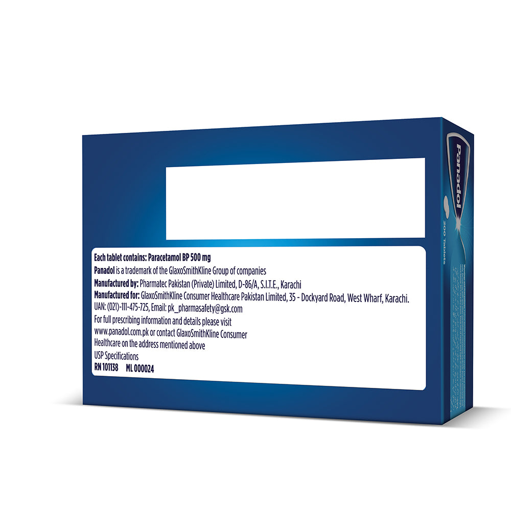 Haleon Panadol Tablet, 500mg, 1-Strip product image 3 - Bolanclinic