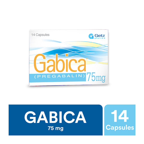 Getz Pharma Gabica Capsule, 75mg, 14-Pack product image - Bolanclinic