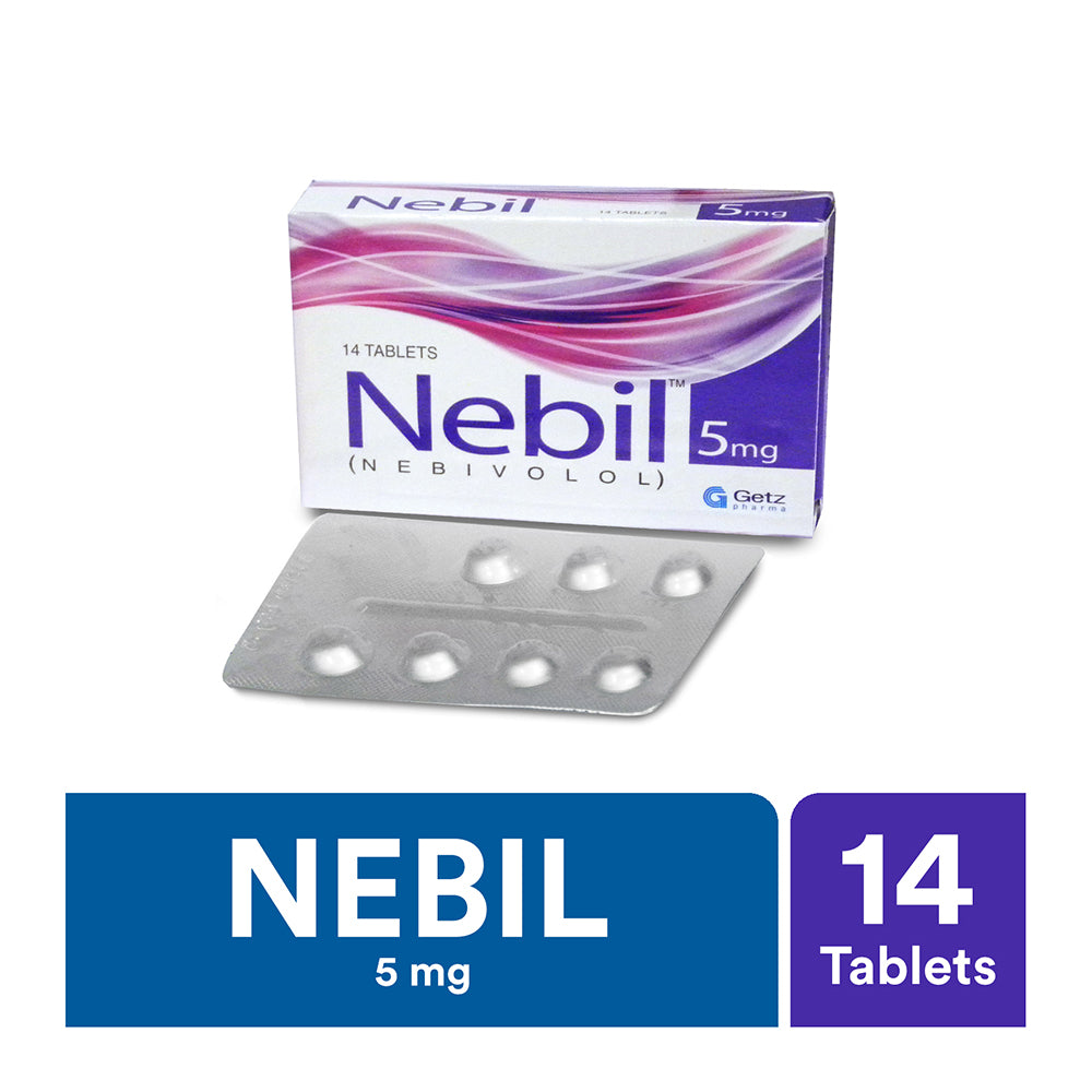 Getz Pharma Nebil Tablets, 5mg, Strip (7-Tablets) product image - Bolanclinic